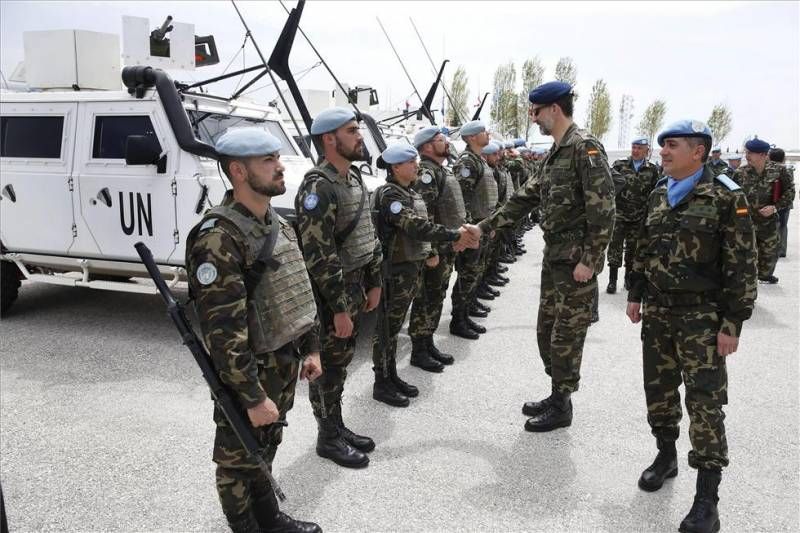 FOTOGALERÍA / Visita del Rey a la base de la Brigada de Cerro Muriano en Líbano