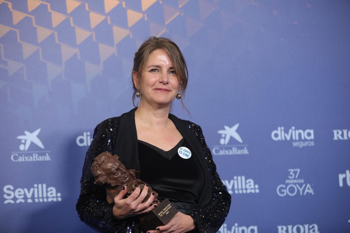 La ganadora del Premio Goya en 2023 a Mejor Dirección de Producción por 'Modelo 77', Manuela Ocón