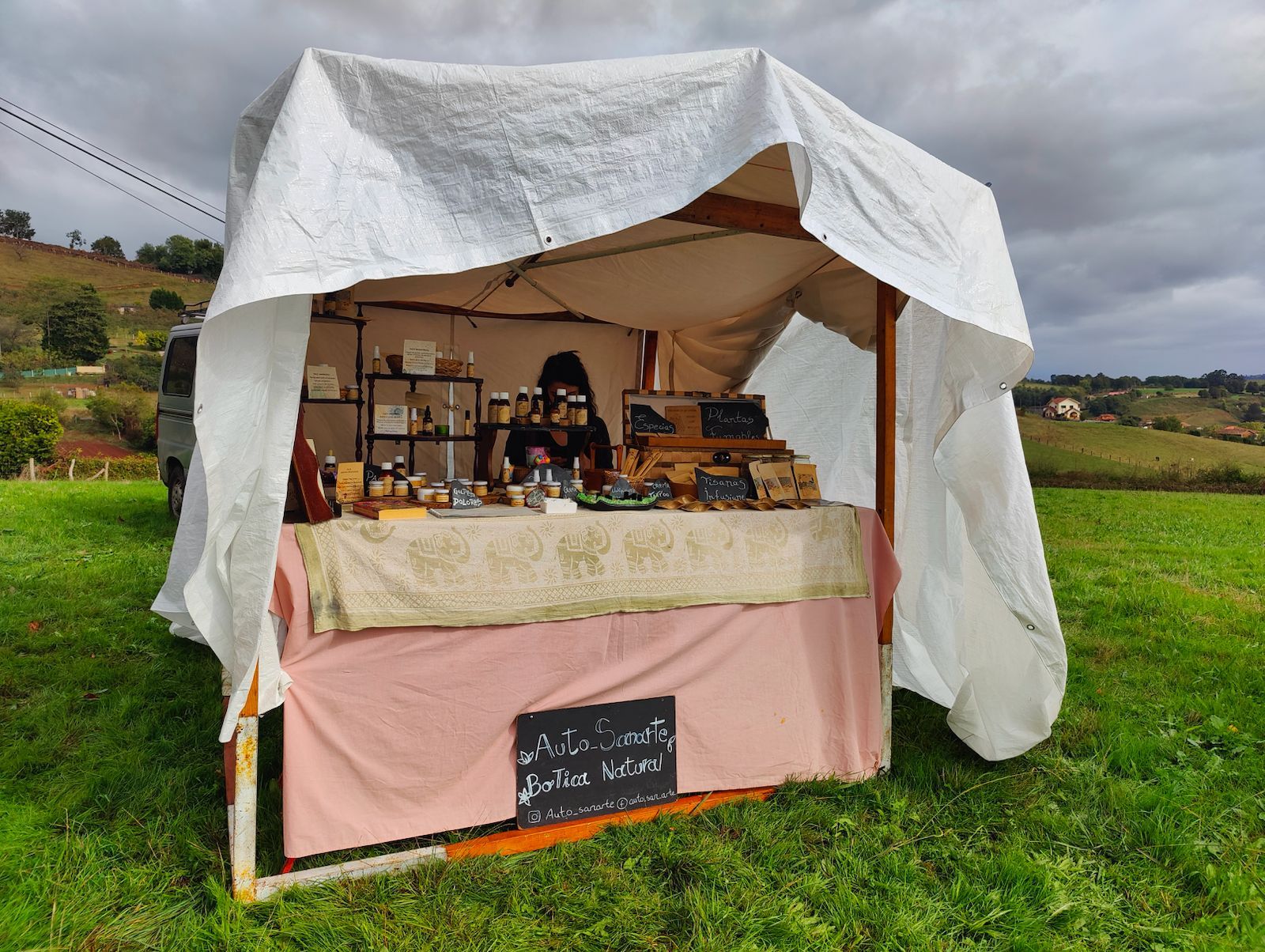 Así vivió Camoca su feria del lino y las nueces