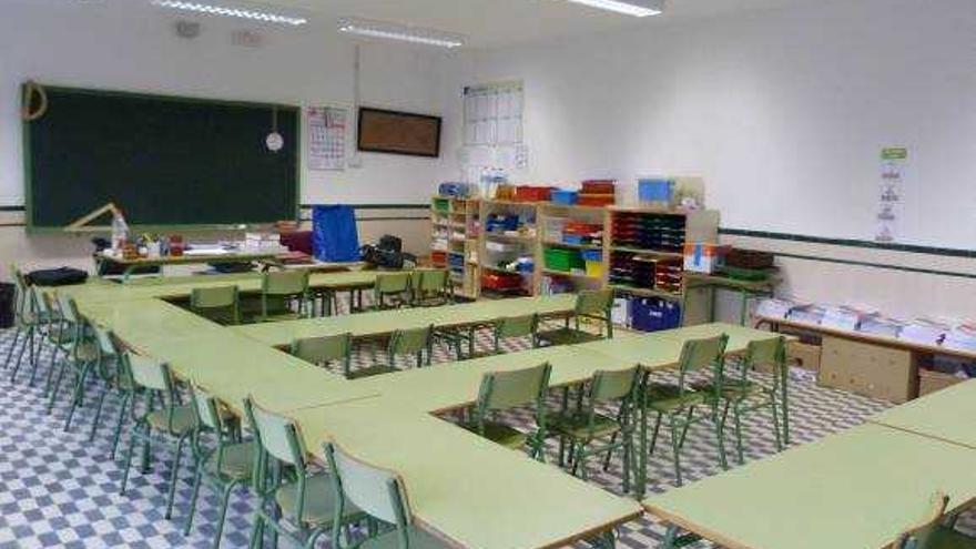 Las aulas del edificio central ya están equipadas y listas para recibir a los alumnos.