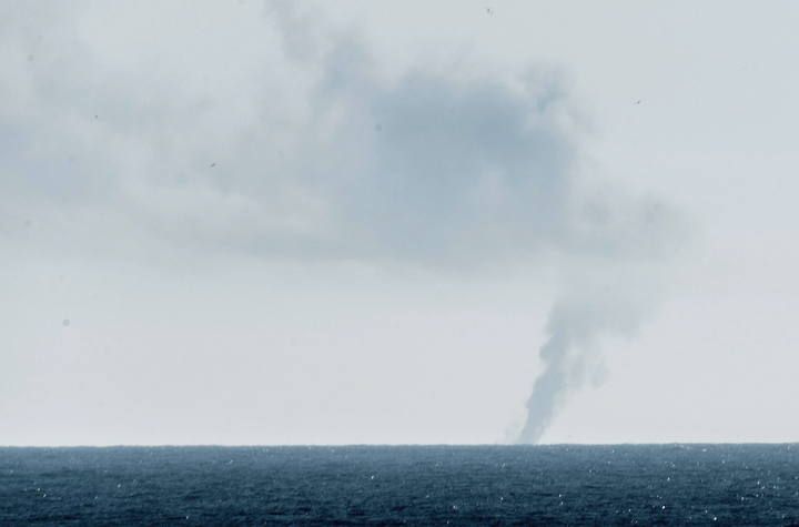 EVAC?AN POR UN INCENDIO UN FERRY QUE HAC?A LA RUTA PALMA-VALENCIA