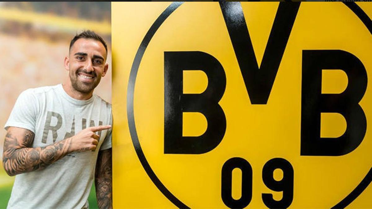 Así anuncia el BVB el fichaje de Alcácer