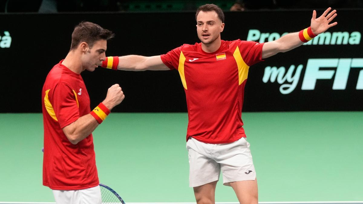 Marcel Granollers y Pedro Martínez celebran el pase a la final