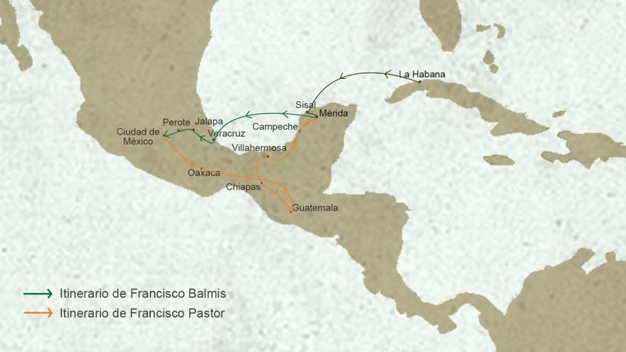 El viaje de Balmis de La Habana a Ciudad de México. BERTA EM