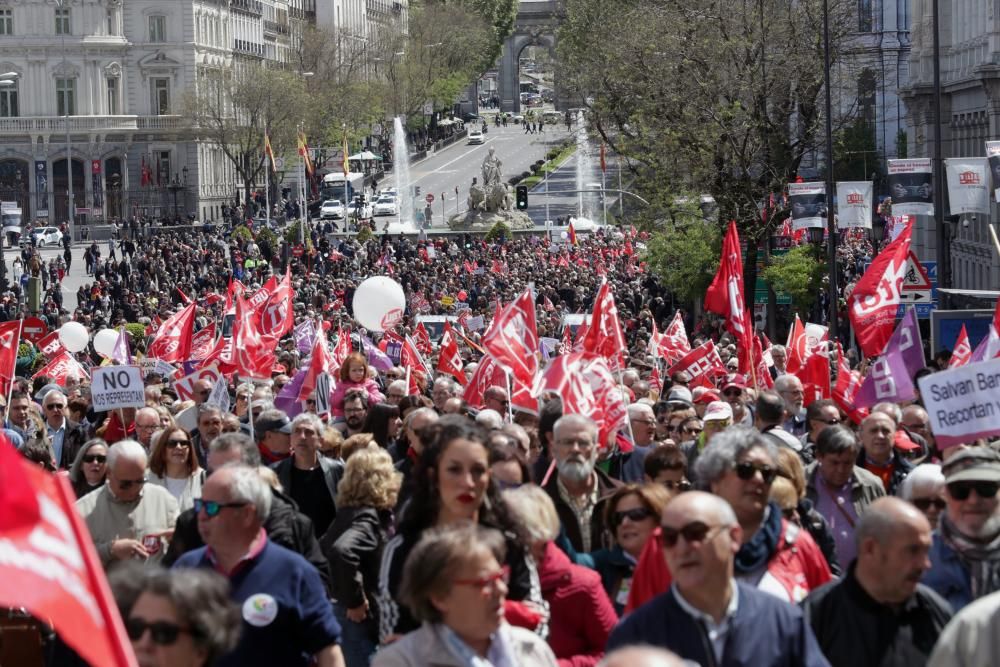 Manifestación del Primero de Mayo en Madrid