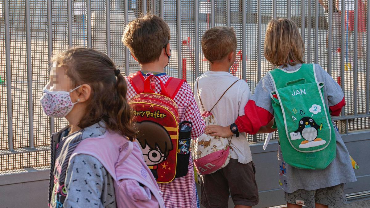 Primer día de colegio