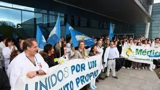 Disparidad sobre el seguimiento de la huelga de médicos en Asturias: el 60% según los sindicatos; el 11% según el Sespa