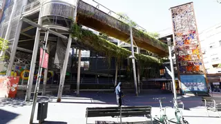 El Jardín Vertical de Delicias sale del olvido