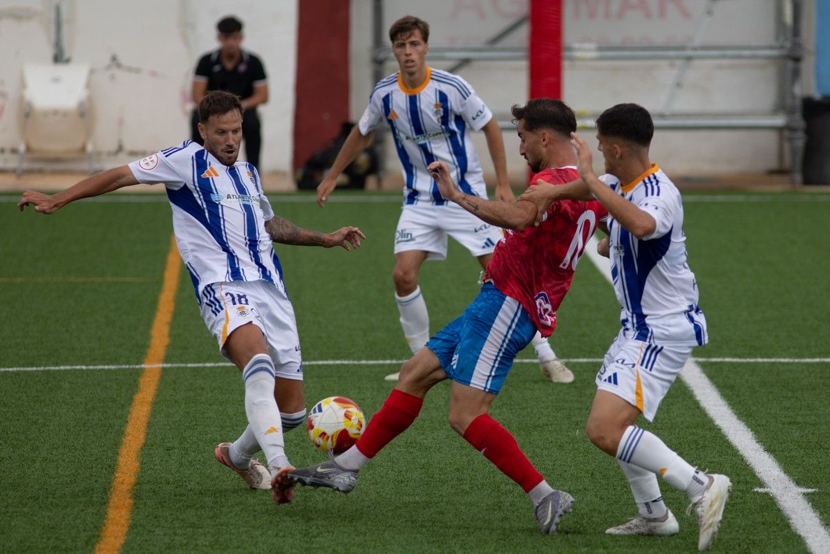Las mejores imágenes de la Deportiva Minera frente al Recreativo de Huelva
