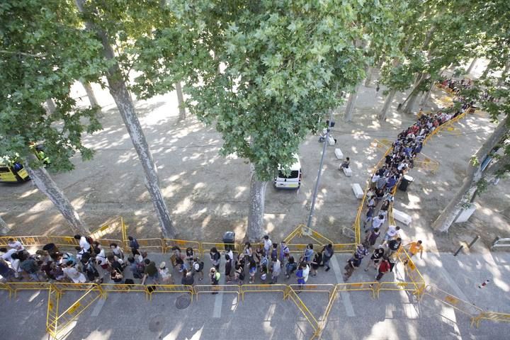 Primer dia del càsting de «Joc de Trons» a Girona