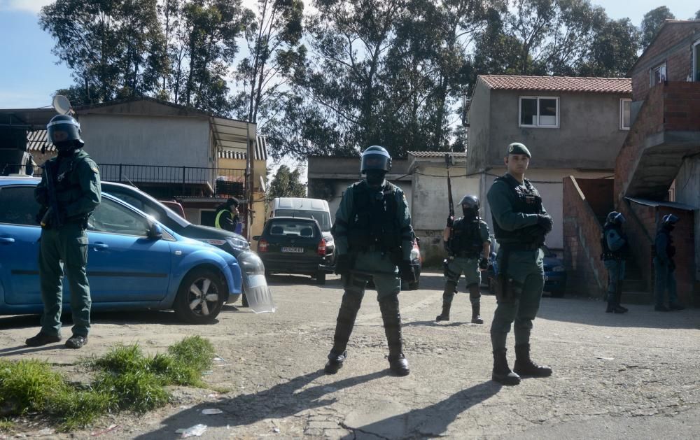 Narcotráfico en Galicia | Varios detenidos en una redada contra el menudeo de droga en O Vao