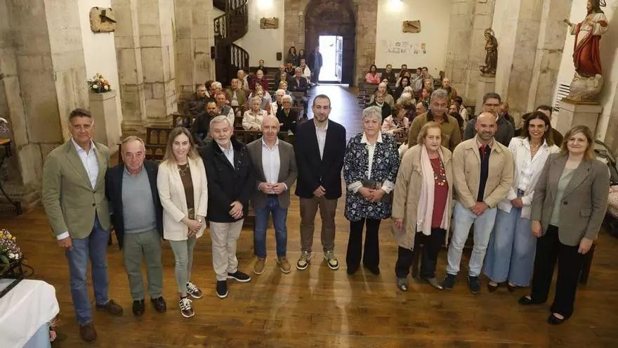 Las fiestas del Santo Cristo de la Abadía de Cenero arrancan con el pregón de Inaciu Galán
