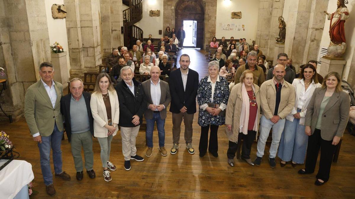 Las fiestas del Santo Cristo de la Abadía de Cenero arrancan con el pregón de Inaciu Galán
