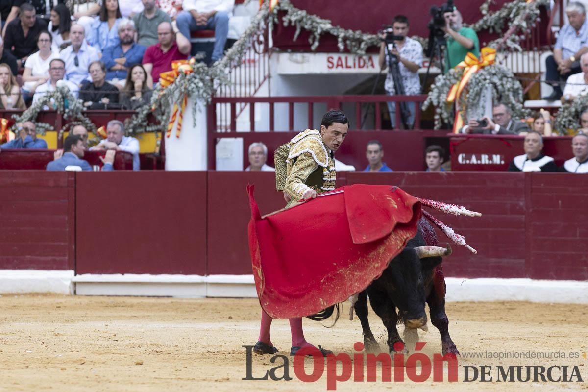 Cuarta corrida en la Feria Taurina de Murcia (Castella, Manzanares y Ureña)