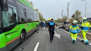 Accidente en Leganés