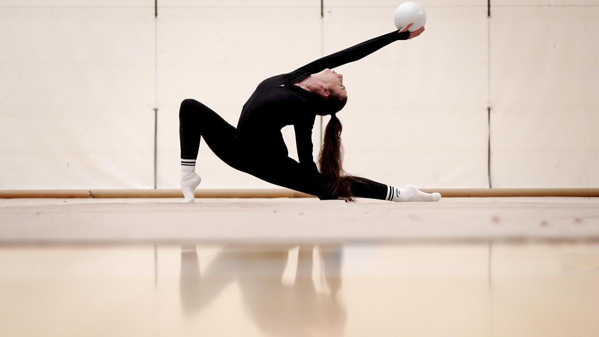 Artemi Gavezou-Castro, subcampeona olímpica en gimnasia rítmica en los Juegos Olímpicos de Río 2016.