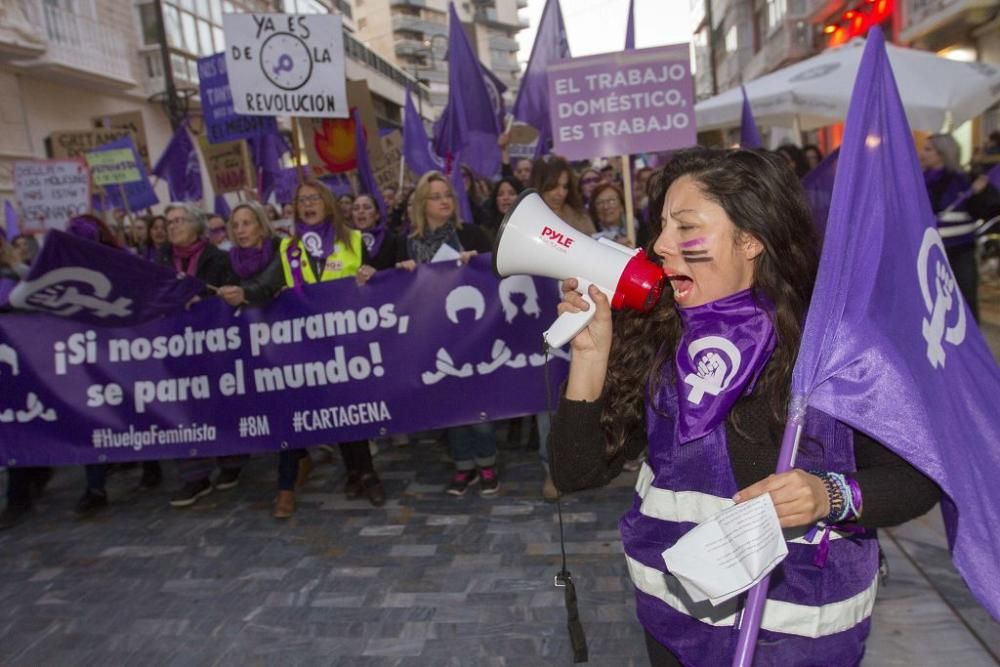 Manifestación del 8-M en Cartagena