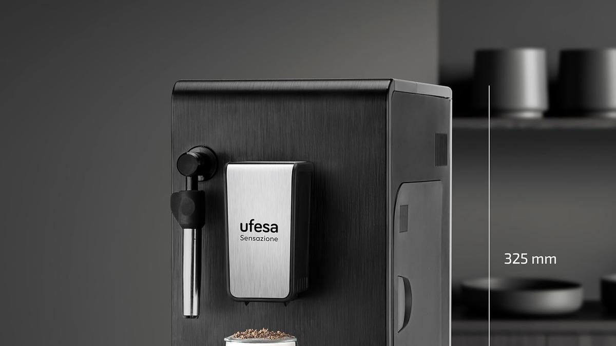 Cafetera Ufesa Superautomática Supreme Barista para café en Grano