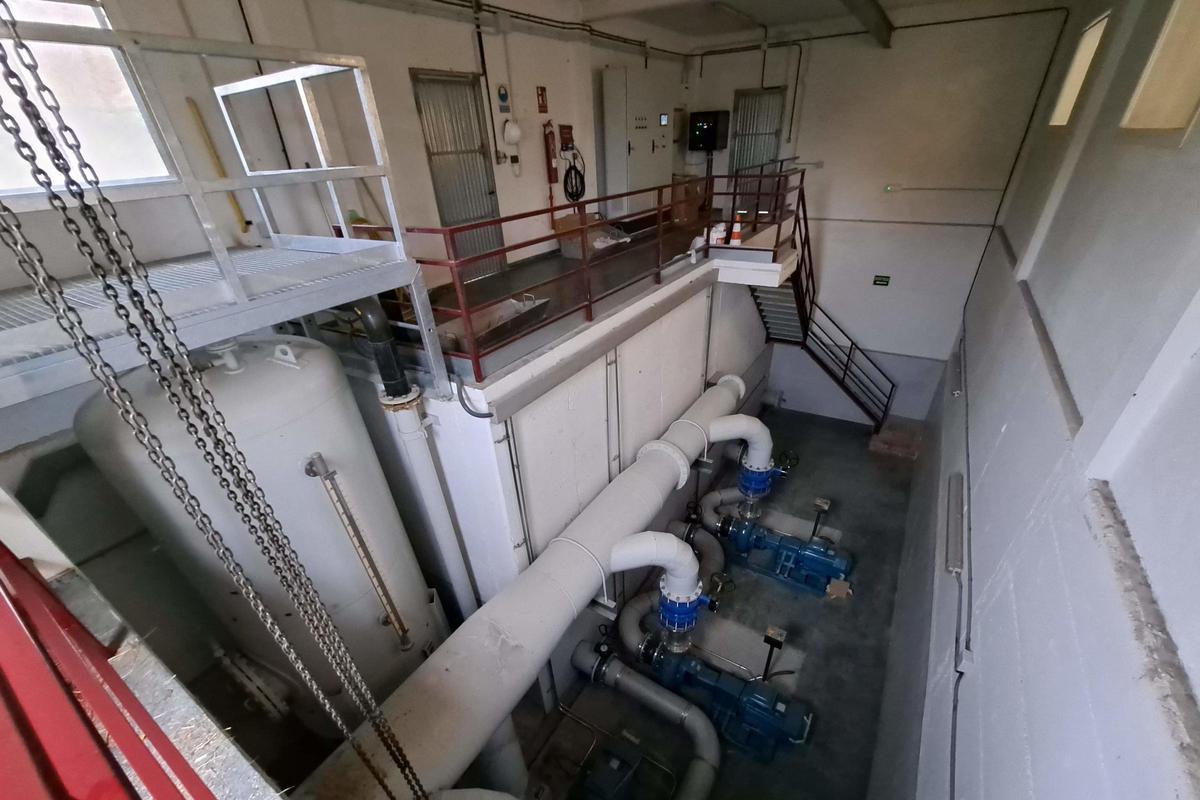 Les instal·lacionms a Rec del Molí.