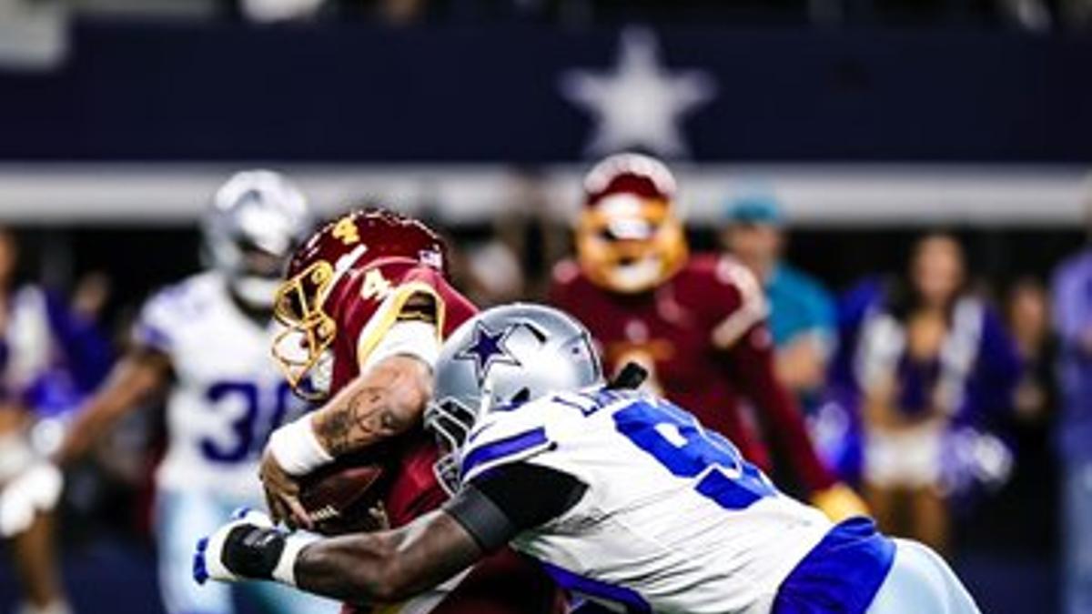 Imagen del encuentro entre los Cowboys y Washington