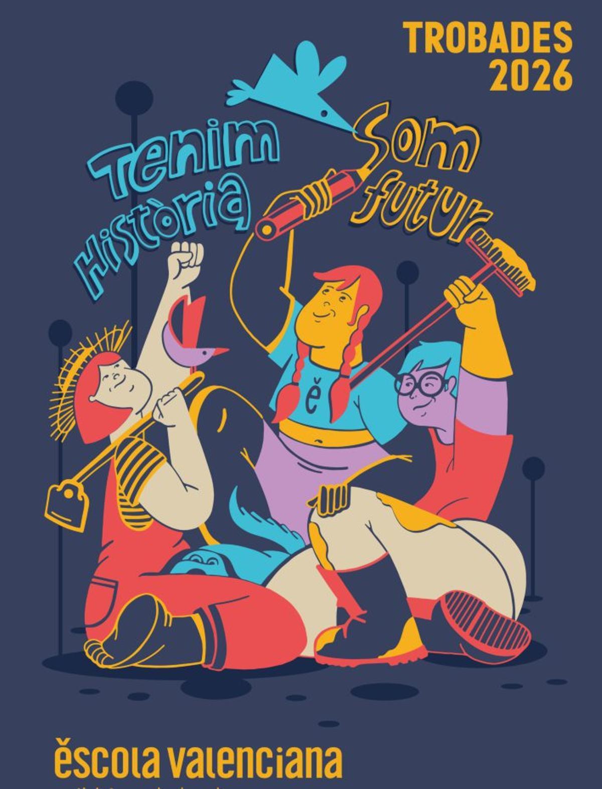 Cartell de les Trobades 2026.