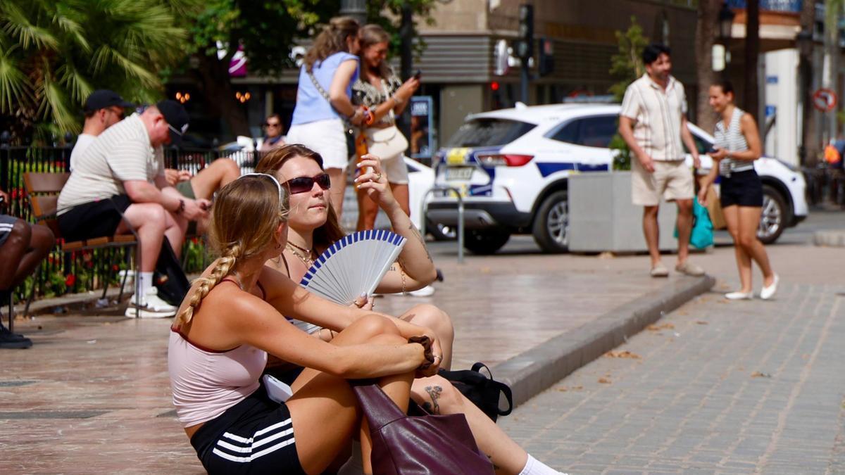 Calor y bochorno el sábado en la ciudad de València.