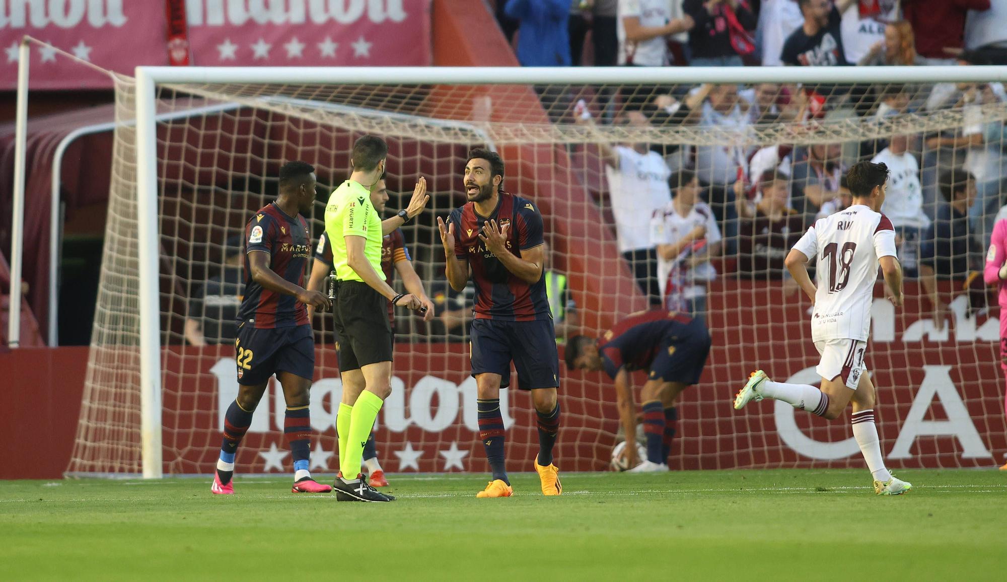 Las mejores imágenes del Albacete - Levante