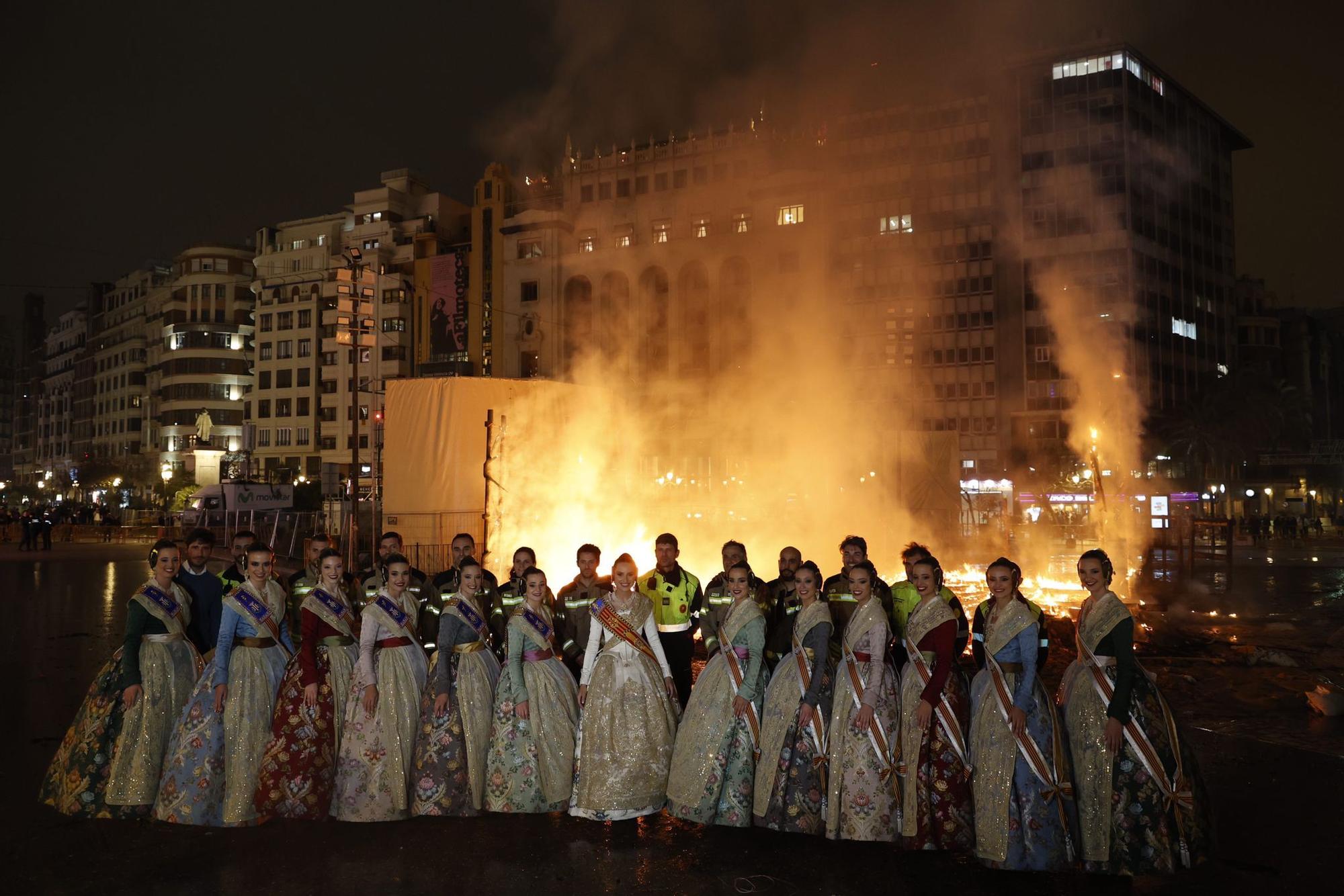 Así ha ardido la falla municipal de 2024