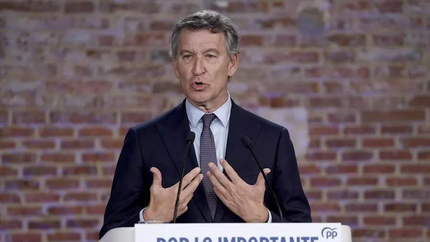 Feijóo se compromete a dejar la Presidencia en su primer año si no hay una bajada general de impuestos