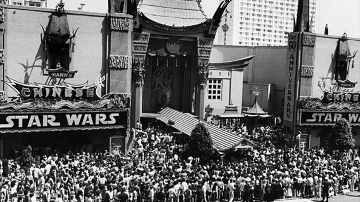 Estreno de Star Wars en Hollywood