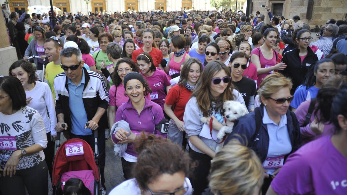 Imagen de archivo de la Carrera de la Dona en Castelló.