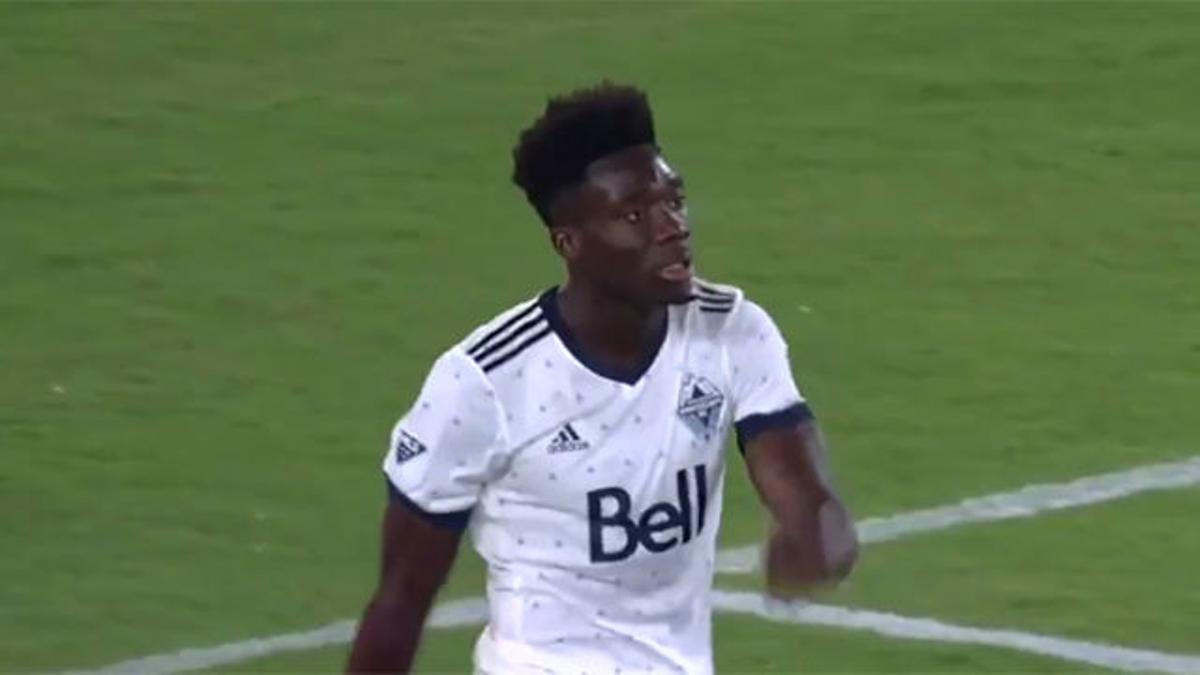 Vea el golazo que marcó Alphonso Davies, objetivo del Real Madrid