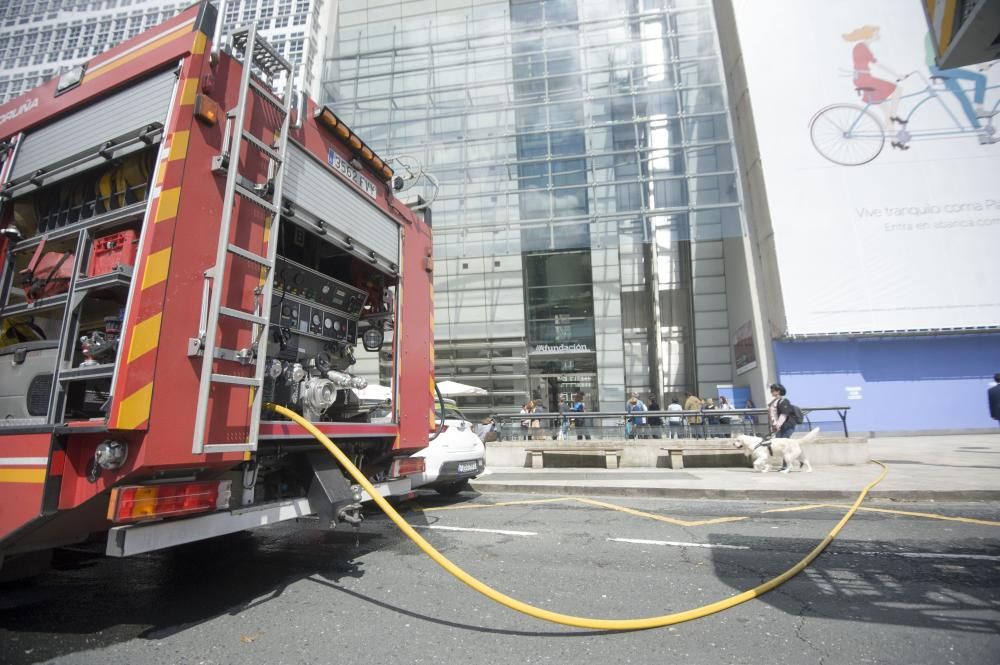 Desalojada la sede de Afundación en el Cantón