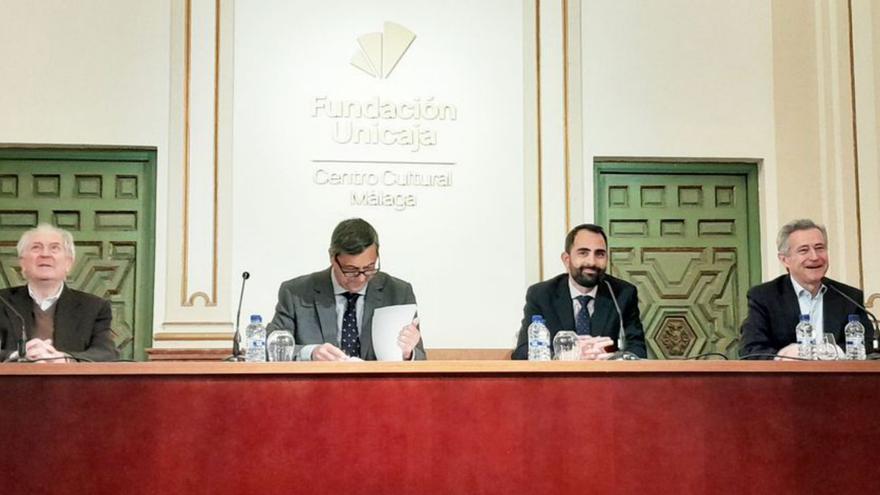 El encuentro celebrado en el Centro Cultural de la Fundación Unicaja.