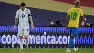 Neymar a Messi: "Me duele perder, pero..."
