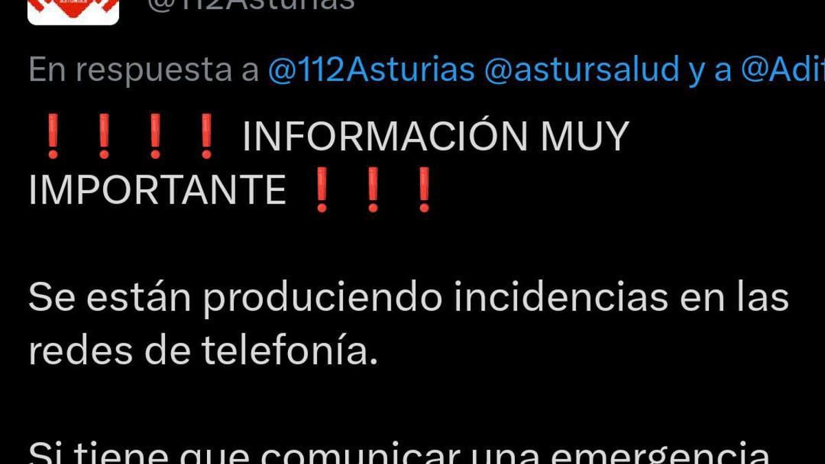Aviso importante a la población asturiana