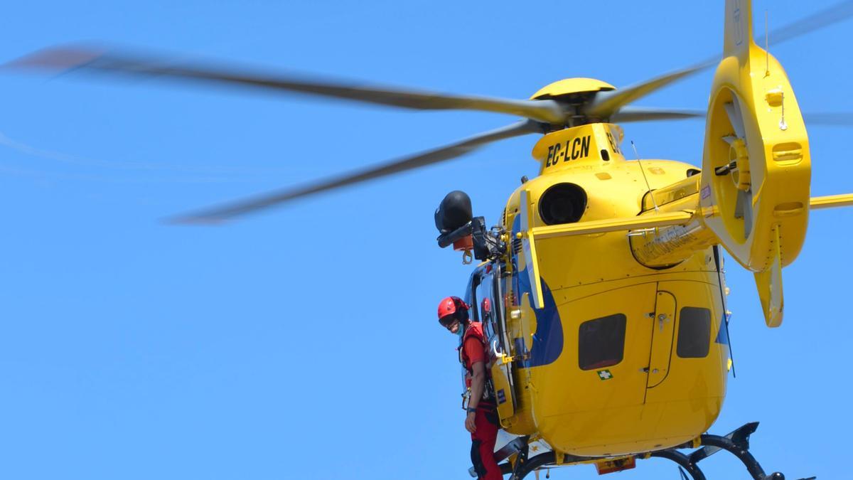 Helicóptero medicalizado.