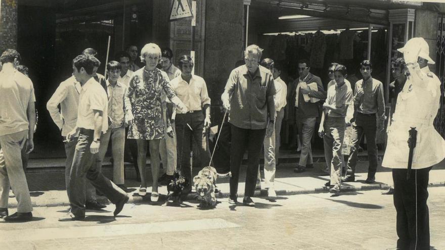 Cuando los leones  paseaban por Las Palmas de Gran Canaria