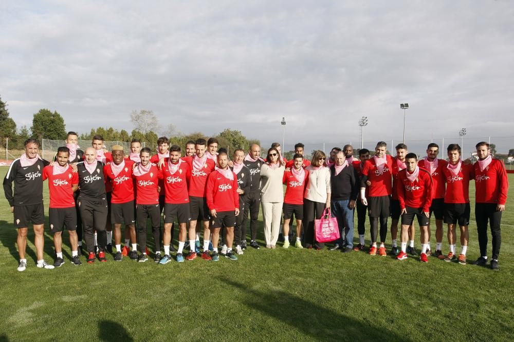 Entrenamiento del Sporting