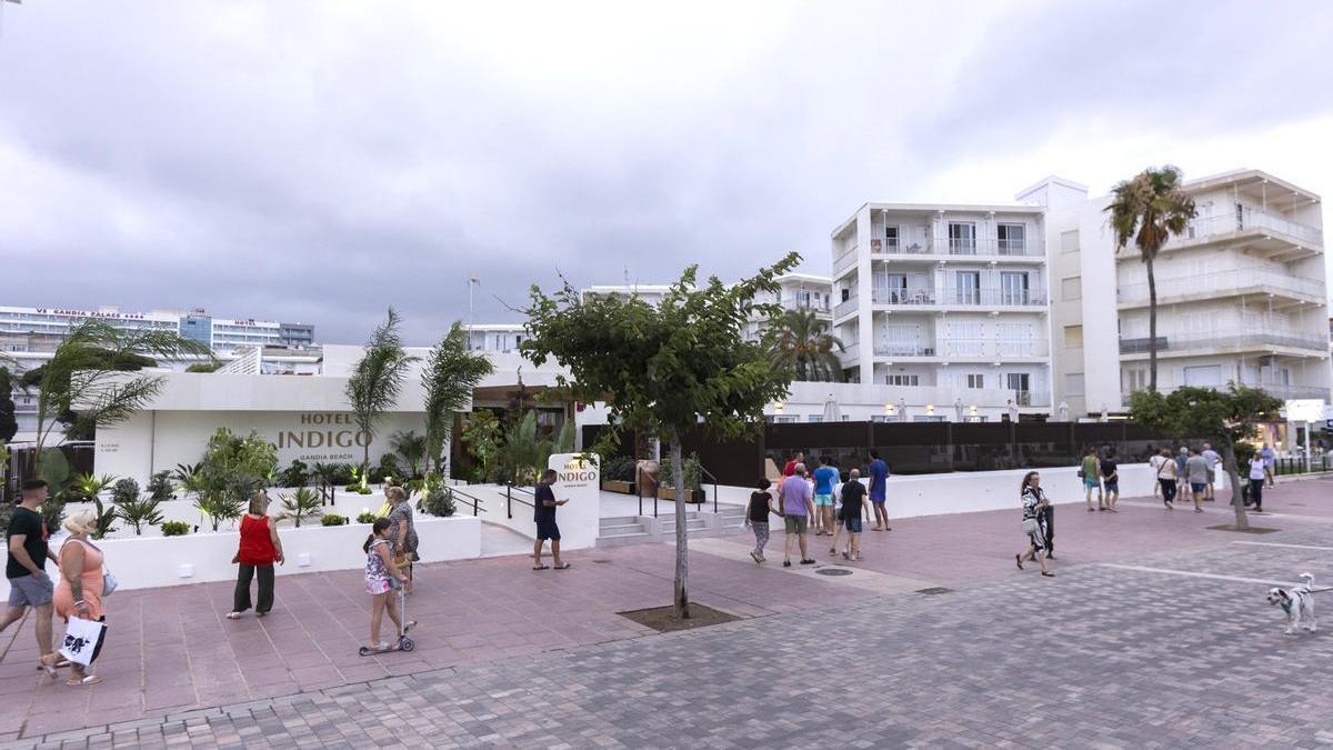 Hotel Indigo, playa de Gandia.