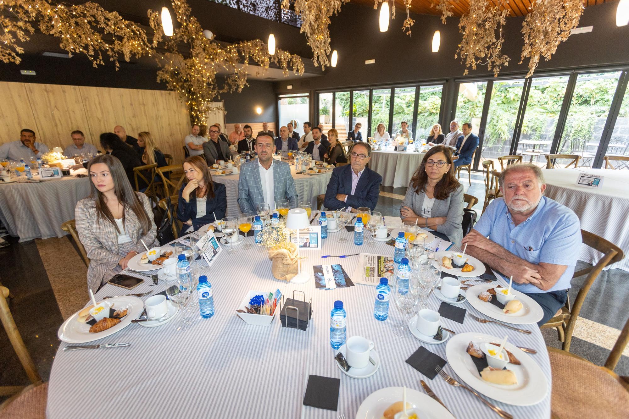 Foro Alicante con Manuel Illueca "El IVF ante los retos de la economía Alicantina"