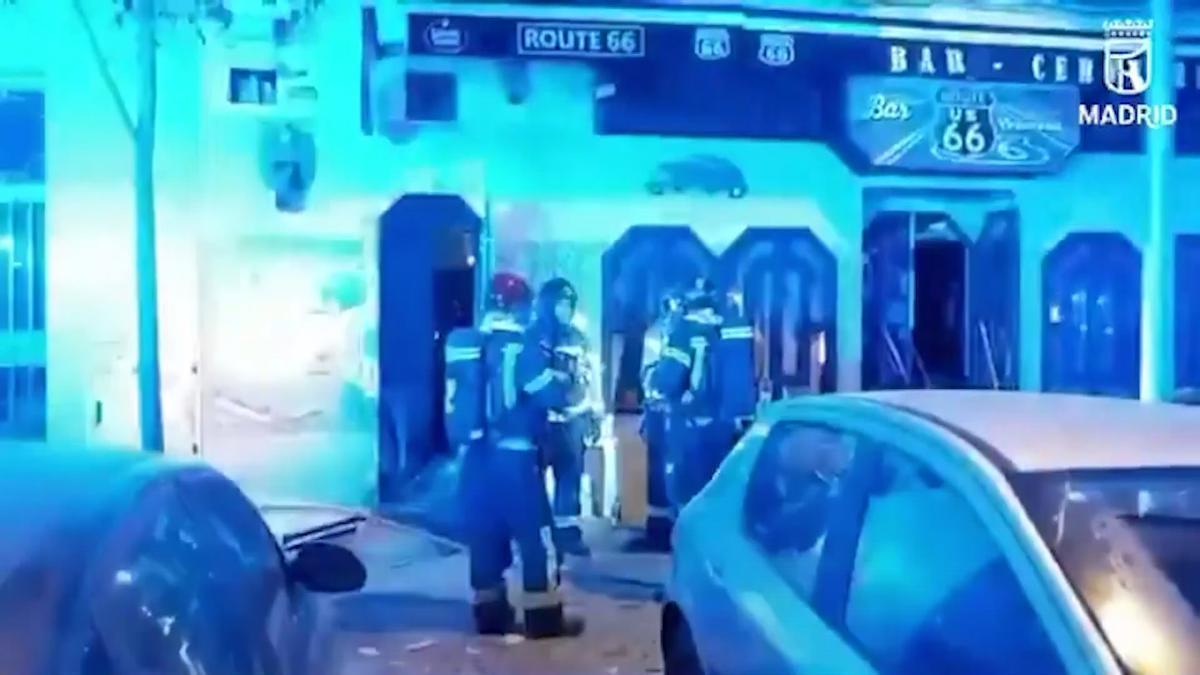Siete heridos, uno de ellos muy grave, tras una explosión en un bar de Villaverde