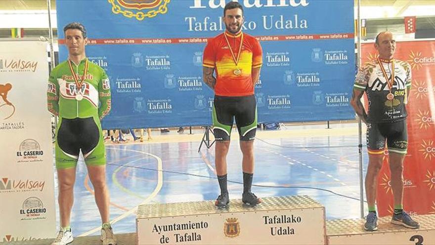 Rubén Tanco se corona con dos medallas de oro en Tafalla