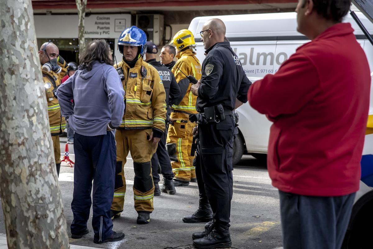 Una mujer y su bebé, hospitalizados por un incendio en un domicilio de ...