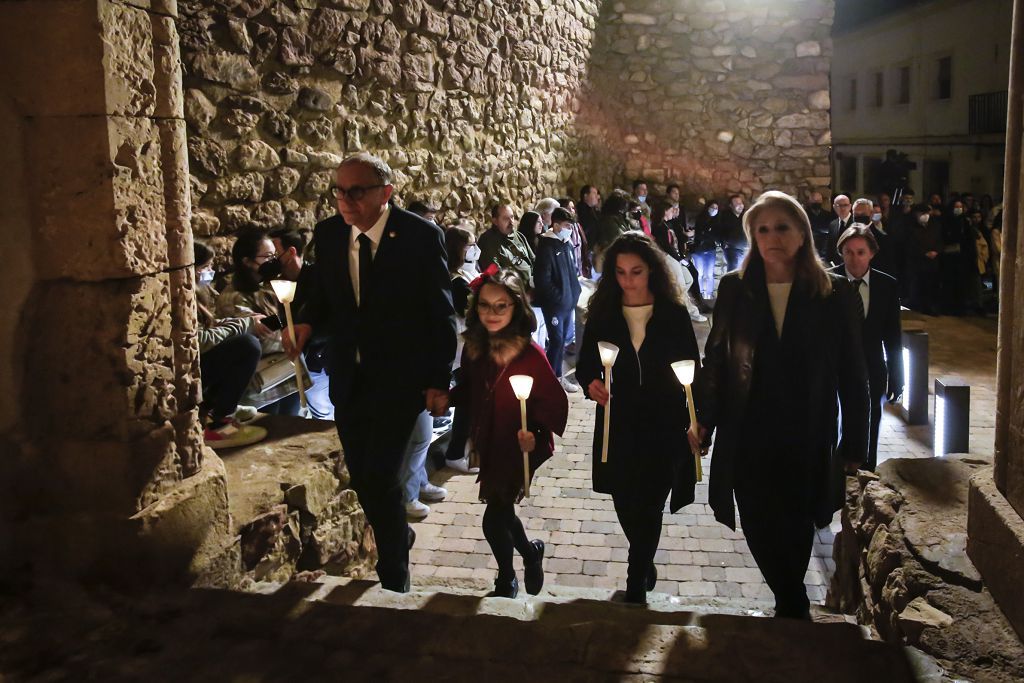 Semana Santa de Lorca 2022: Virgen de la Soledad del Paso Negro, iglesia y procesión