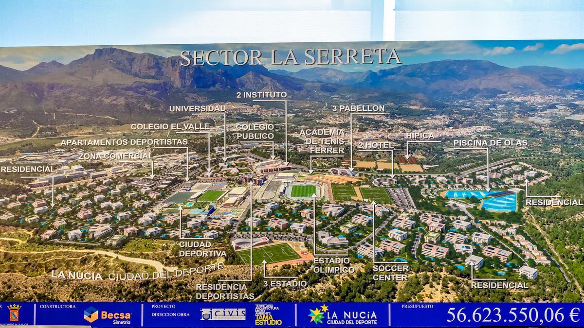 La Nucía inicia su expansión alrededor de la Ciutat Deportiva 3.500