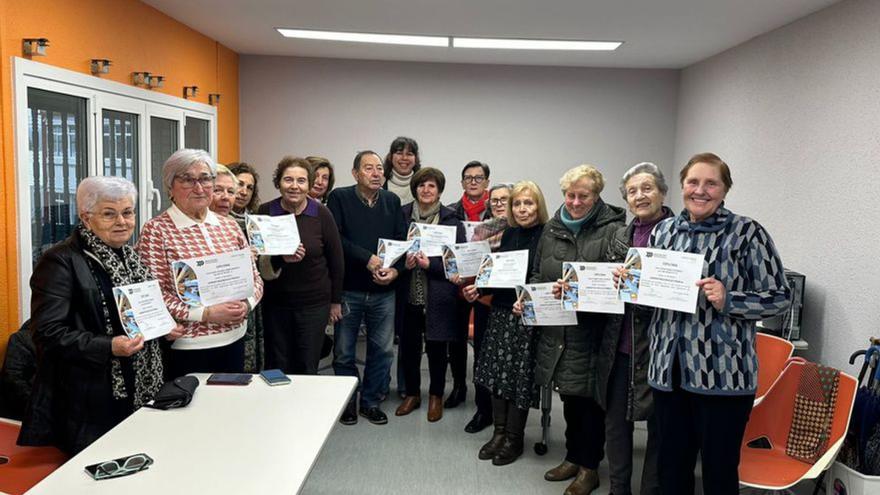 Afammer clausura en Lalín un curso de digitalización