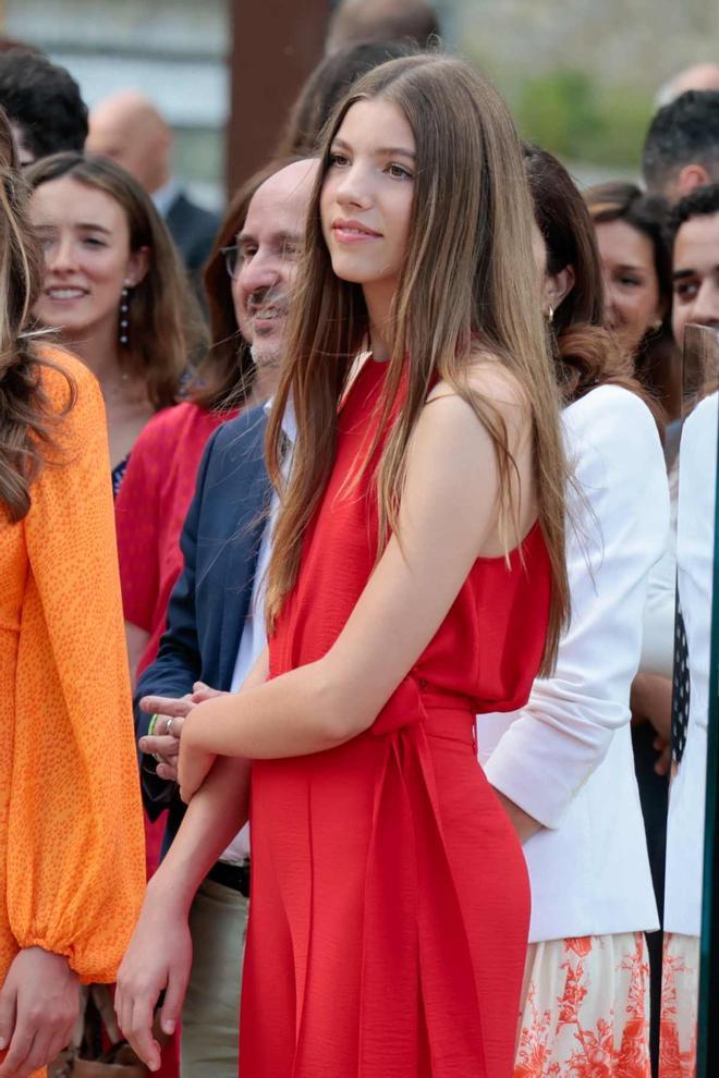 La infanta Sofía en el primer acto Fundación Princesa de Girona 2023