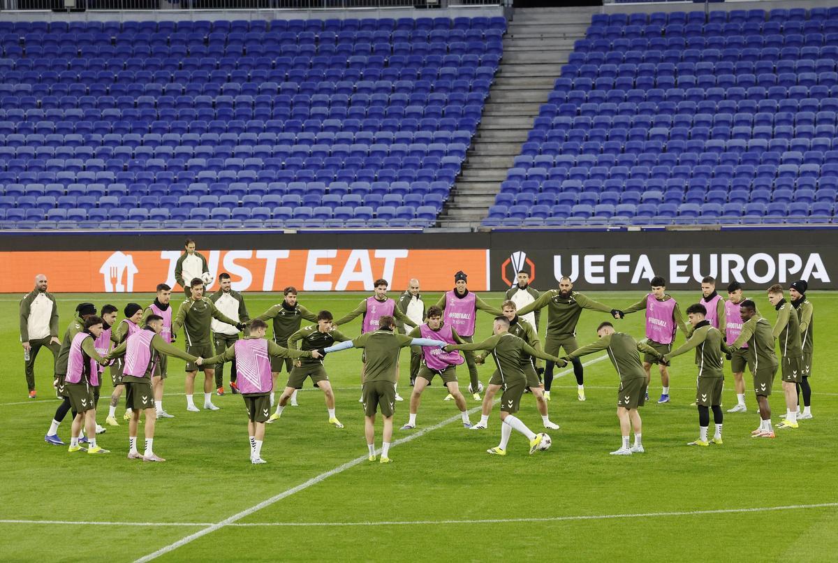 La expedición del Celta en Lyon La expedición del Celta en Lyon