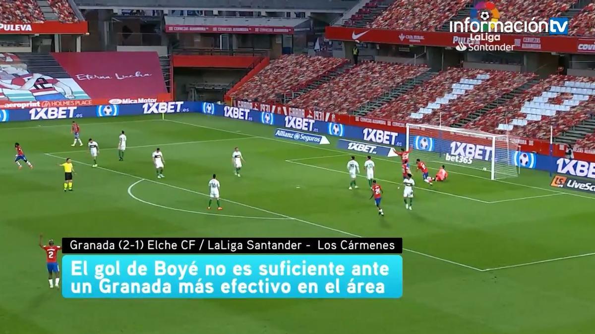 El gol de Lucas Boyé no es suficiente ante el Granada